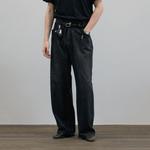 Джинсы унисекс C2H4, черный - фото 9