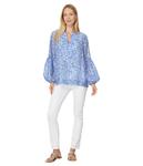 Топ Lilly Pulitzer Laurelie Top, Martinique Blue Zee Bebe - фото 4
