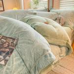 LUOLAI HOME Комплект постельного белья, 150 см, 4 предмета - фото 7