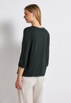 Топ Street One SPLIT NECK, Grün/Dark Green - фото 3