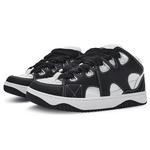 Низкие кроссовки для скейтборда Unisex черно-белые SENGUOGUO - фото 2