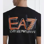Футболка стандартного кроя Ea7, черный - фото 4