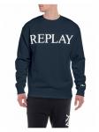 Толстовка Replay Sweatshirt, синий - фото 2