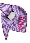 Шарф Codello TRIANGLE STRIPE, Lila/Lilac - фото 4