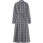 Платье с принтом Esploso MaxMara, белый синий - фото