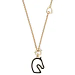 HERMES Колье для женщин Black/Gold - фото 2