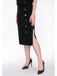 Юбка до колена DreiMaster Klassik, черный - фото 3