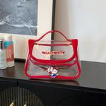 Sanrio Косметичка Hello Kitty из ПВХ, Red - фото 2