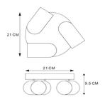 Потолочный светильник Lucide PUNCH, белый - фото 5