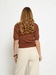 Minus Топ 'Milla' в коричневом цвете - фото 3