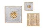 Тарелки / Блюдца HERMES, three-piece set - original box - фото 2