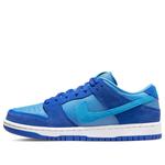 Кроссовки sb dunk low pro Nike, синий - фото