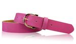 Кожаный ремень FRONHOFER, розовый - фото