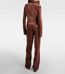 Бархатная куртка Rick Owens, Throat - фото 3