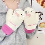 Полиэстеровые вязаные перчатки женские Sanrio - фото 6