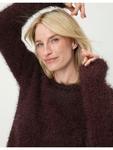Olsen Свитер темно-винного цвета - фото 5