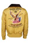 Куртка TOP GUN Bomber Jacket, Yellow - фото 2
