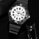 Мужские молодежные белые часы MRW-200H-7B CASIO - фото 6