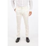 Белые хлопковые брюки Corneliani, White - фото