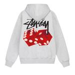 Худи Stussy Diced Out Ash Heather - фото 2