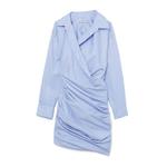 Женское платье с длинными рукавами Alexander Wang, синий - фото 3