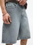 Мешковатые джинсы Pull&Bear, Grey Denim - фото 4