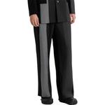 Feng Chen Wang Брюки от костюма Unisex Black/Gray - фото 3