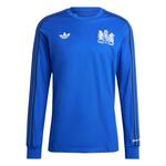 Футболка с длинным рукавом Three stripe Crest Adidas, синий - фото 3