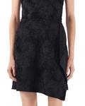 Асимметричное жаккардовое платье миди Jason Wu Collection, черный - фото 4