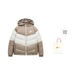 Пуховик Темный Хаки для детей 3-7 лет Nike, Темный Хаки+Сумка для покупок - фото