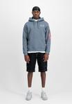 Худи Alpha Industries Hoodie, Denim Blue/Blue Denim - фото 2