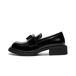 Лоферы женские Cherykally, черный - фото