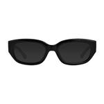 Calvin Klein Солнцезащитные очки Cat Eye унисекс, 002 - Matte Black - фото 11