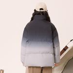 Пуховик Unisex CSKS, серый (comes with plaid inner sweatshirt) - фото 8