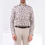 Льняная рубашка узкого кроя Joop!, бежевый - фото