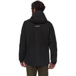 Мужской походный дождевик Mammut, черный/серый - фото 3