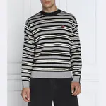 Шерстяной свитер обычного кроя Kenzo, серый - фото