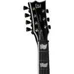 Электрогитара ESP LTD Deluxe EC-1007 Baritone Evertune, черная - фото 6