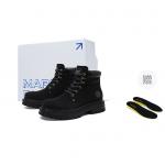 Мартин Бутс Унисекс Черный/Имбирно-желтый FAIRWHALE, Имбирно-желтый (на флисовой подкладке) - фото 6