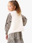 Детский жилет из искусственного меха Angel & Rocket, Cream - фото 5