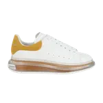 Кроссовки Alexander McQueen Oversized Sneaker, White Gold - фото