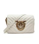 Сумка через плечо Pinko LOVE CLICK MINI SHEEP NAPPA CH, белый - фото