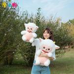 Плюшевая кукла Bell Lamb Dolls Mocha duck, Snow - фото 2