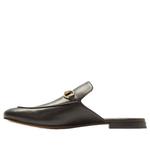 Шлепанцы Gucci Horsebit Leather Slipper 'Black' - фото