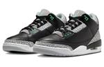 Jordan Air 3 "Green Glow" Чёрно-зелёный - фото 3