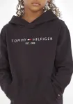 Толстовка с капюшоном Tommy Hilfiger "ESSENTIAL HOODIE" для мальчиков и девочек, черный - фото 6