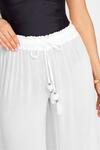 Мятые брюки Long Tall Sally, белый - фото 4