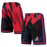 Мужские шорты Mitchell & Ness Red Atlanta Braves Hyper Hoops - фото 5