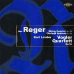 CD диск Reger / Leister / Vogler: String Quartet Op 109 / Clarinet Quintet Op 146 - фото