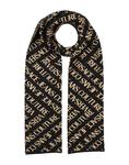 Шарф Versace Jeans Couture, черный - фото